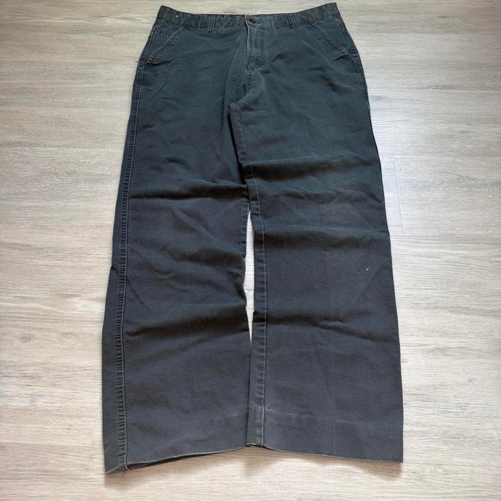 32x28 Wide Leg Pleated Chino Pants Y2K Vintage 2000s Grunge Style